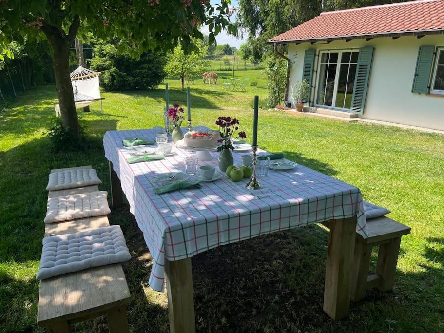 Idylisches Cottage Mit Reh Worthsee Luaran gambar