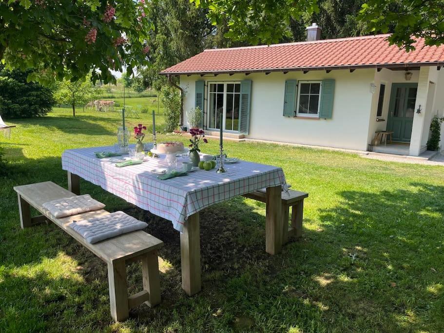 Idylisches Cottage Mit Reh Worthsee Luaran gambar